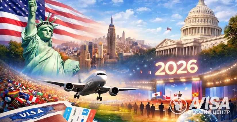 Виза B1/B2 в США и международные события в 2026. оформлення віз, фото на avisa.com.ua