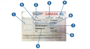 How to read a Canadian visa in 2020? - advice avisa.com.ua, photo