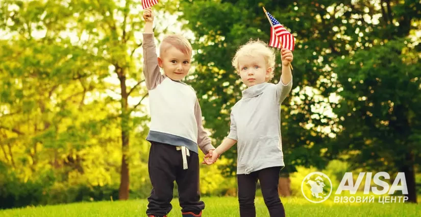 Віза в США для неповнолітніх дітей оформлення віз, фото на avisa.com.ua